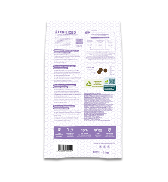 Изображение товара Сухой корм для кошек Bosch Petfood Sanabelle Sterilized New (2кг)