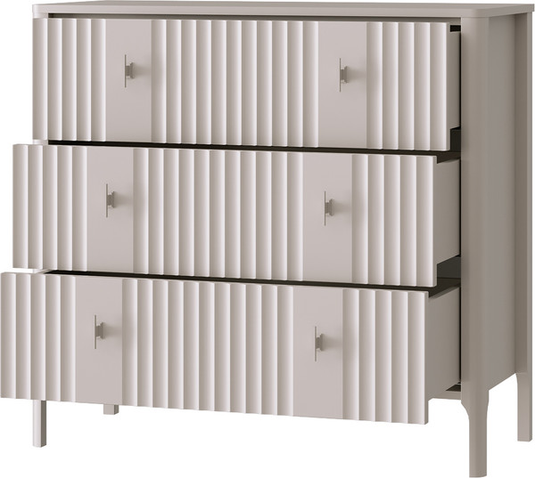 Изображение товара Комод Black Red White Dalia KOM3S (персидский жемчуг)