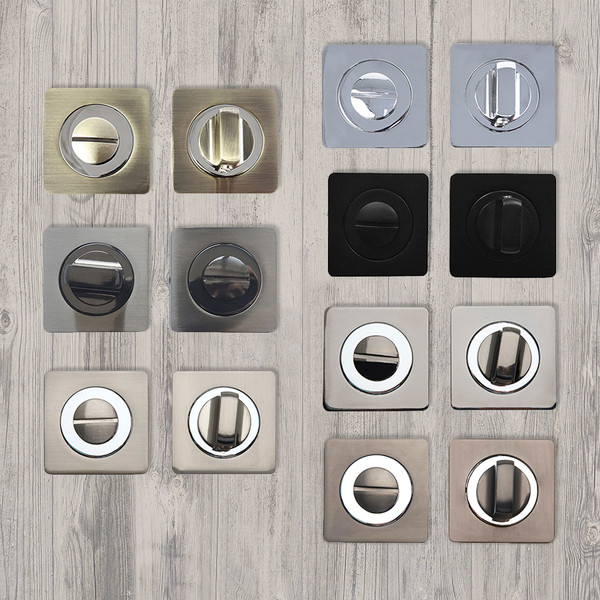 Изображение товара Фиксатор дверной защелки Trodos BK-02 BL (черный)