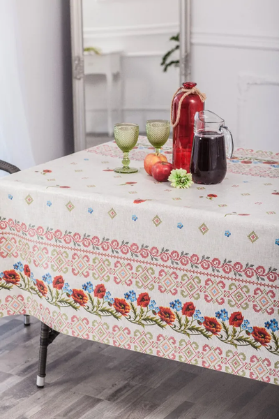 Изображение товара Скатерть Stolima Барыня-сударыня 821 Маковый (90x140)