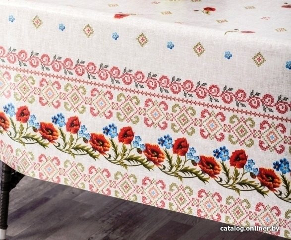 Изображение товара Скатерть Stolima Барыня-сударыня 821 Маковый (90x140)