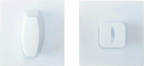 Изображение товара Фиксатор дверной защелки Trodos BK-03 slim WW (белый)