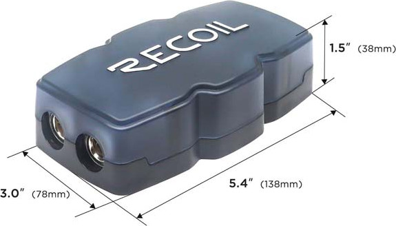 Изображение товара Дистрибьютор питания для автомобиля Recoil AFH22