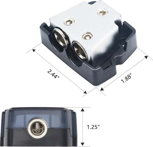 Изображение товара Дистрибьютор питания для автомобиля Recoil BDB12