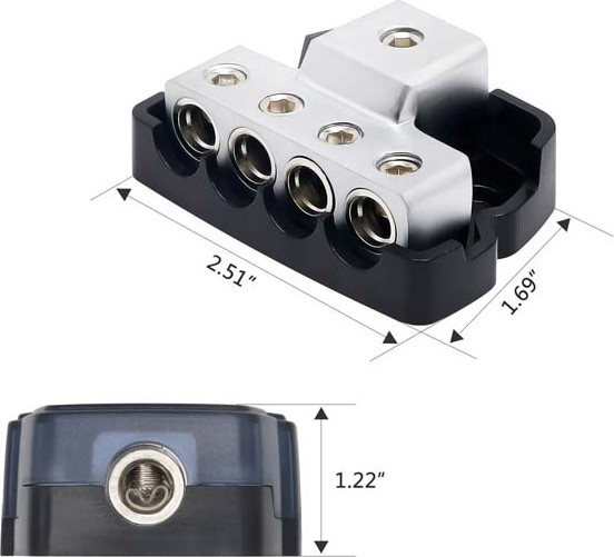 Изображение товара Дистрибьютор питания для автомобиля Recoil DB14