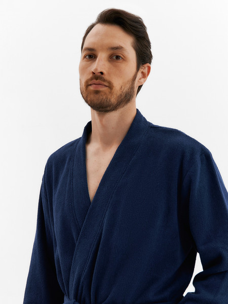 Изображение товара Халат Экономь и я 10539996 (р.52-54, темно-синий)