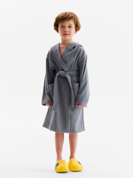Изображение товара Халат детский Экономь и я 10539994 (р.32, серый)