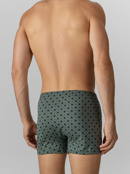 Изображение товара Комплект мужских трусов Mark Formelle 411152-2 (р.90-100, набивка на грозе/набивка на светло-сером)