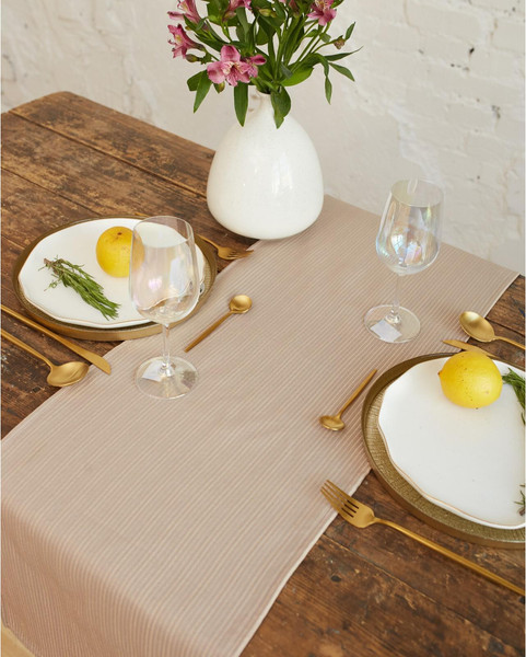 Изображение товара Дорожка на стол Этель 6705290 (кофейный)