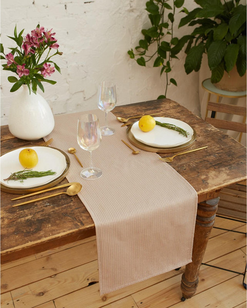 Изображение товара Дорожка на стол Этель 6705290 (кофейный)