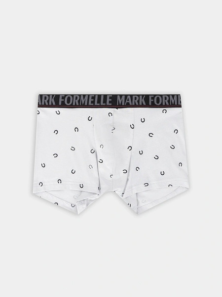 Изображение товара Трусы мужские Mark Formelle 411221 (р.94-104, подковы на светло-сером)