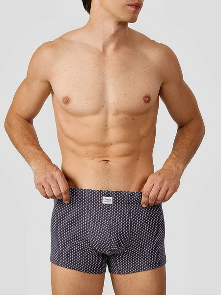 Изображение товара Трусы мужские Mark Formelle 411230 (р.102-112, узор на темно-сером)