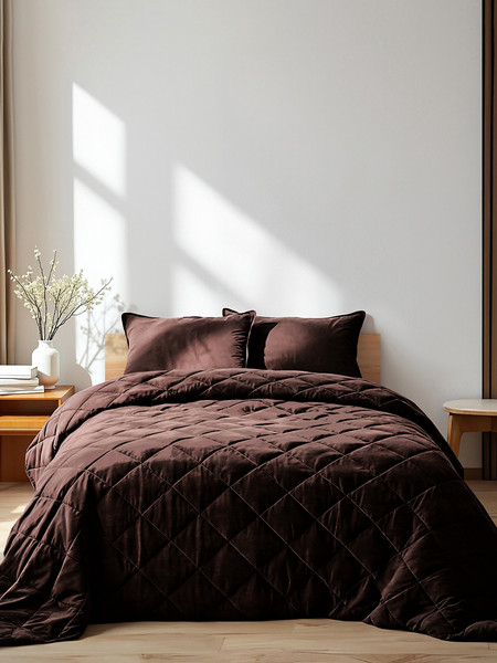 Изображение товара Покрывало Этель 10416639 (коричневый)