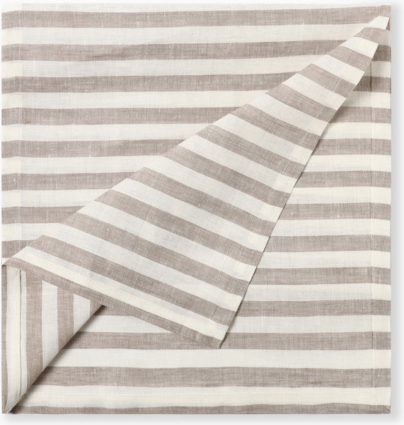 Изображение товара Дорожка на стол Этель Soprano / 10494019 (белый/серый)