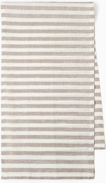 Изображение товара Дорожка на стол Этель Soprano / 10494019 (белый/серый)