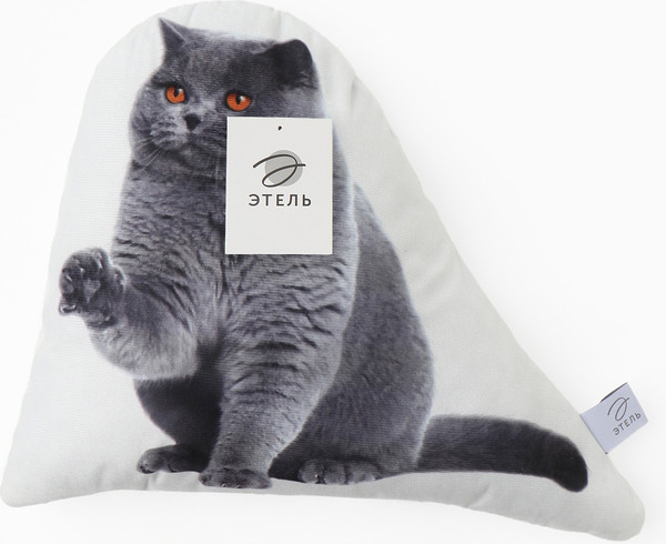 Изображение товара Подушка декоративная Этель British cat / 10864241