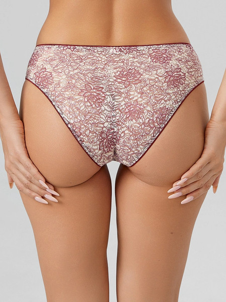 Изображение товара Трусы женские Mark Formelle 412451 (р.94, бордовая абстракция)