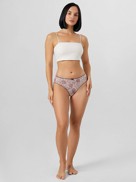 Изображение товара Трусы женские Mark Formelle 412451 (р.94, бордовая абстракция)