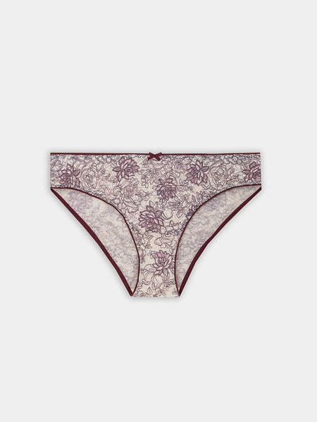 Изображение товара Трусы женские Mark Formelle 412451 (р.94, бордовая абстракция)