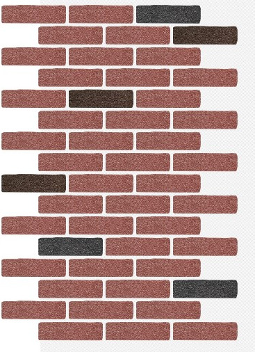 Изображение товара Фасадная панель АМК Клинкер цвет 432