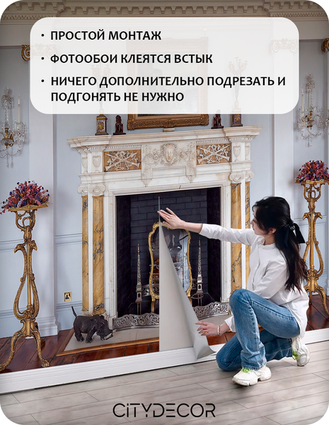 Изображение товара Фотообои листовые Citydecor Абстракция 411 (200x140см)