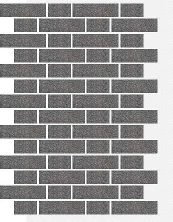 Изображение товара Фасадная панель АМК Тычок цвет 203 в упаковке 9м2 (10 листов)