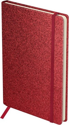Изображение товара Ежедневник BG Glitter. Red А6 / DuA6_61226 (136л)