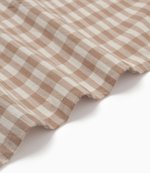 Изображение товара Пододеяльник Этель Beige cage / 10886803