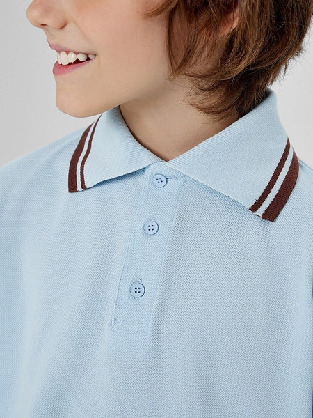 Изображение товара Футболка детская Mark Formelle 113460 (р.128-64, голубое небо)