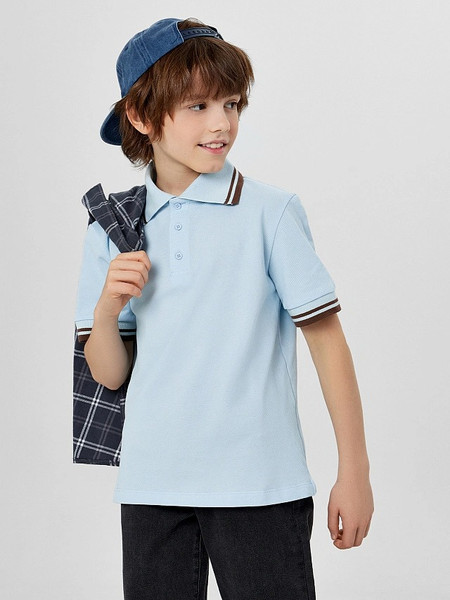 Изображение товара Футболка детская Mark Formelle 113460 (р.134-68, голубое небо)