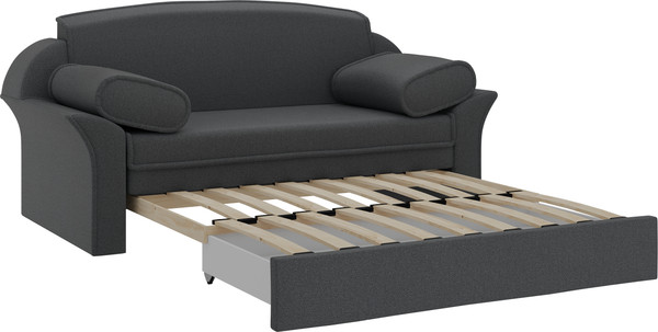 Изображение товара Диван Bravo Мебель Рик 1200 стандарт 12 вариант (серый мех)