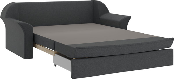 Изображение товара Диван Bravo Мебель Рик 1200 стандарт 12 вариант (серый мех)