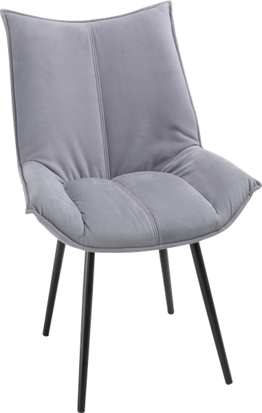 Изображение товара Стул Mio Tesoro Эльба (светло-серый/черный)