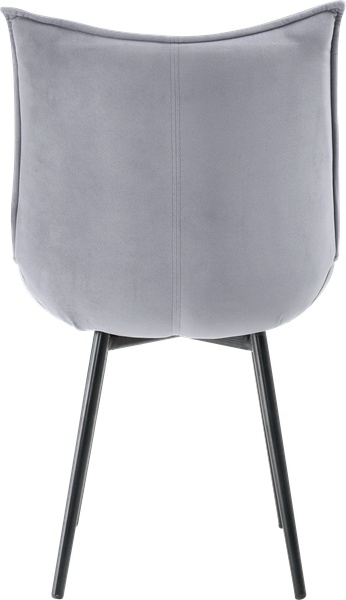 Изображение товара Стул Mio Tesoro Эльба (светло-серый/черный)