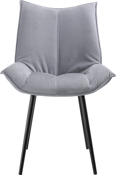 Изображение товара Стул Mio Tesoro Эльба (светло-серый/черный)