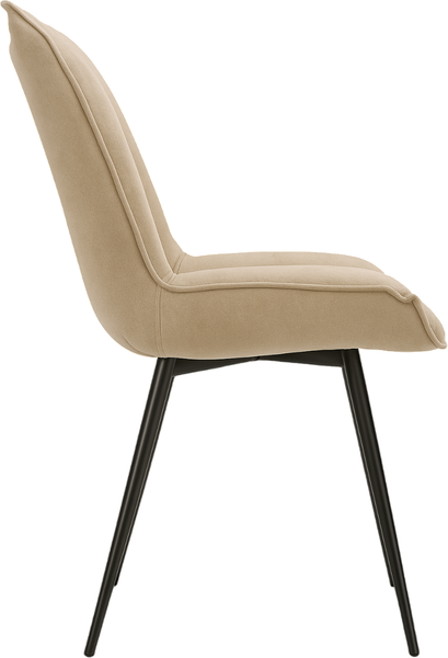 Изображение товара Стул Mio Tesoro Эльба (бежевый/черный)