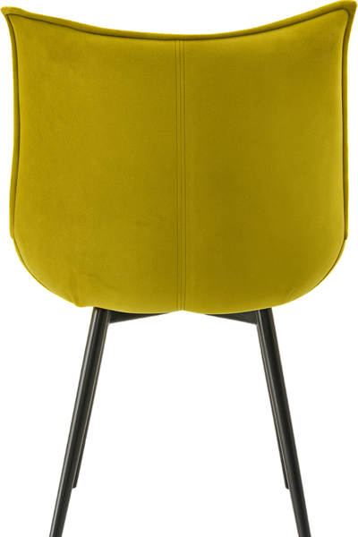 Изображение товара Стул Mio Tesoro Эльба (желтый/черный)