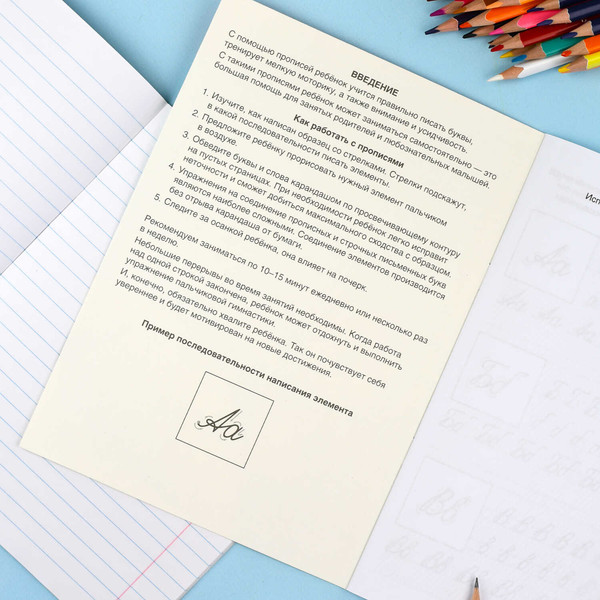 Изображение товара Пропись Феникс+ С прозрачными страницами. Прописные буквы / 71482