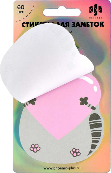 Изображение товара Стикеры канцелярские Феникс+ Котик / 58555