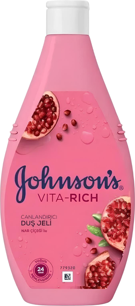 Изображение товара Гель для душа Johnson's Vita Rich с экстрактом цветка граната (400мл)