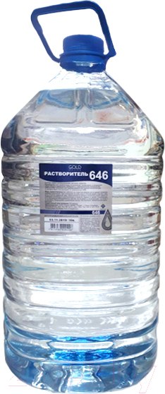 Изображение товара Растворитель GoldDecor 646 ПЭТ (4.5л)