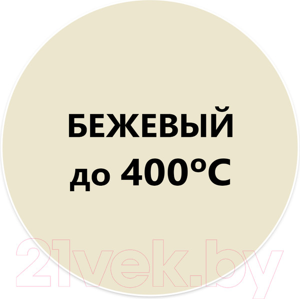 Изображение товара Эмаль Elcon Термостойкая до 400C (800г, бежевый)