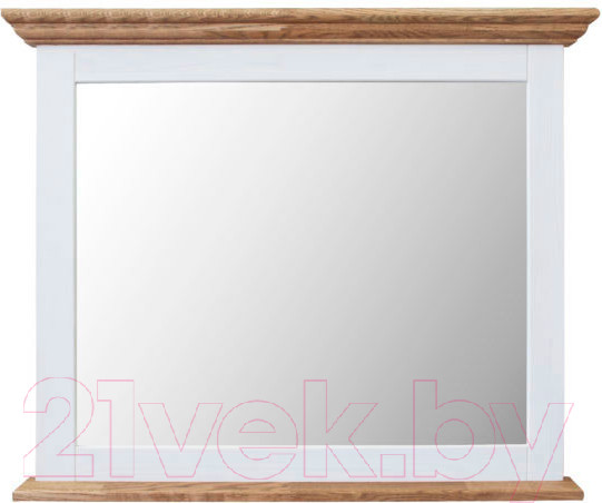 Изображение товара Зеркало Dipriz Асти / Д.7317-5 (белый воск 1620/дуб масло)