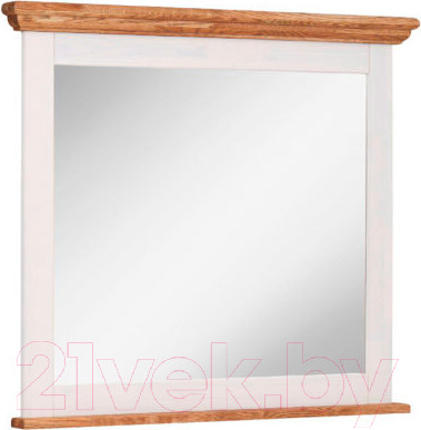 Изображение товара Зеркало Dipriz Асти / Д.7317-5 (белый воск 1620/дуб масло)