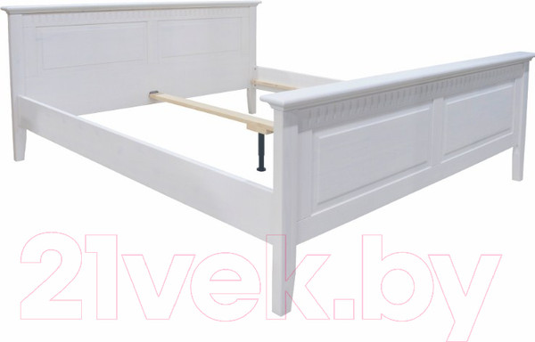 Изображение товара Двуспальная кровать Dipriz Боцен Д 7183-12 (белый воск укрывистый)