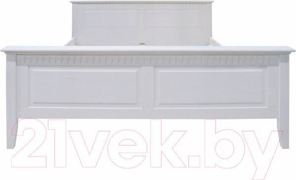 Изображение товара Двуспальная кровать Dipriz Боцен Д 7183-12 (белый воск укрывистый)