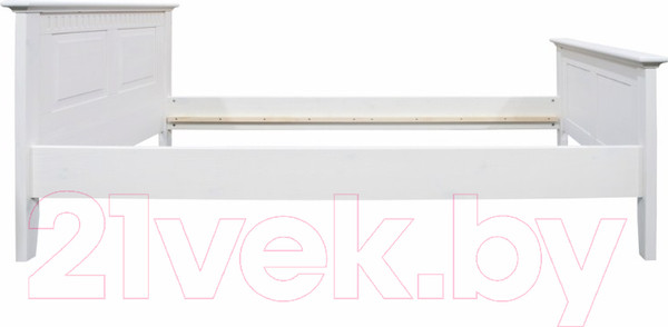 Изображение товара Двуспальная кровать Dipriz Боцен Д 7183-12 (белый воск укрывистый)