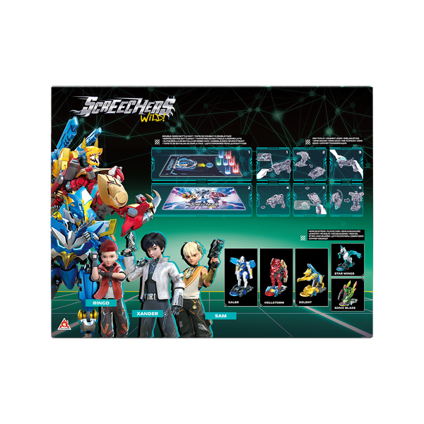 Изображение товара Игровой набор Screechers Бласт Чардж Трио с полем S5 / 69422