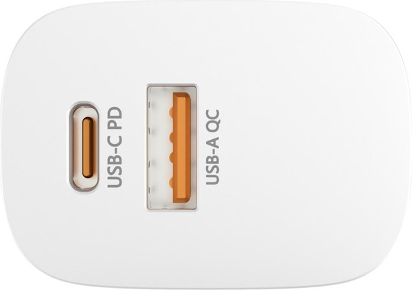 Изображение товара Адаптер питания сетевой Atomic Motion G202 GAN 20W 2-порта USB (A+C) / 10.202 (белый)