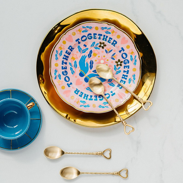 Изображение товара Блюдце Bitossi Together Love Party CAR00003